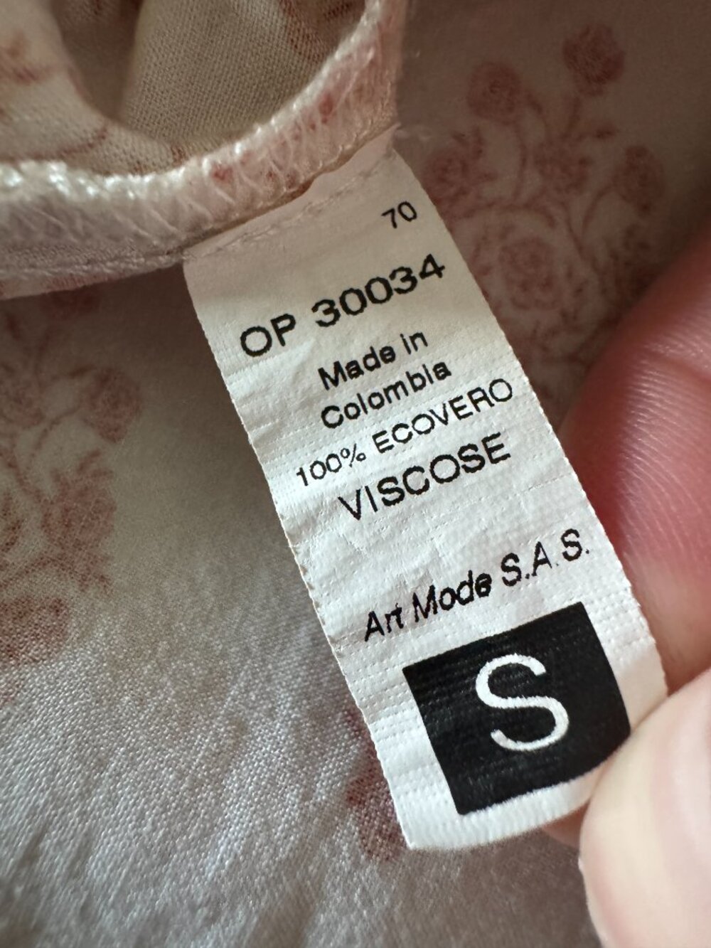 Maaji: Bagh Stamp Mandy Shirt Sz S - Picture 6 of 7